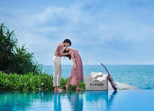 星海岸婚纱摄影